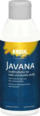 Zdjęcie produktu dla Kreul Javana Farba do tkanin White 250 ml 1 szt.
