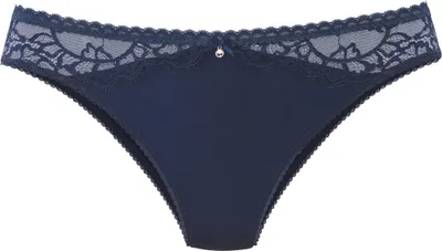 Produktbild von LASCANA Slip Alana dunkelblau Größe 32/34