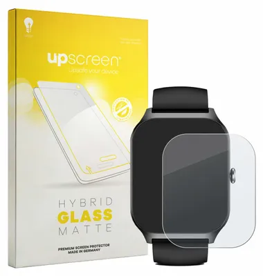 Produktbild von upscreen Entspiegelungs Schutzglas für Kriutefy Smartwatch 1.83" Schutzfolie Panzer Folie Glas Display Schutz matt