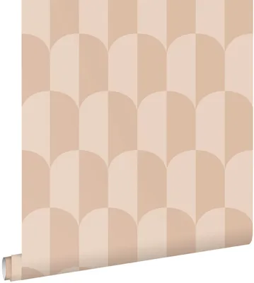 Immagine prodotto di ESTAhome carta da parati art deco rosa cipria pastello chiaro 50 x 900 cm
