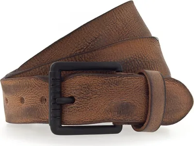 Produktbild von MUSTANG Leder Gürtel Leather Belt 40mm W110 Cognac hellbraun
