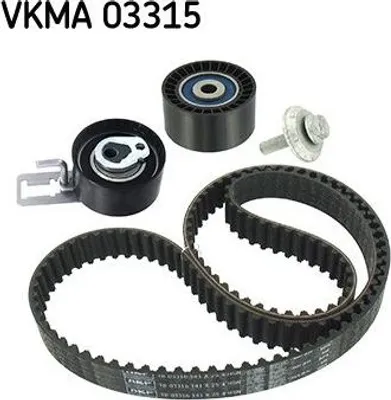 Produktbild von SKF VKMA 03315 Zahnriemensatz für FORD Fiesta Mk6 Schrägheck (JA8, JR8) 141-Zähne