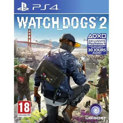 Zdjęcie produktu dla Ubisoft Watch Dogs 2, PlayStation 4, Tryb multiplayer, od 17 lat, Nośnik fizyczny