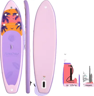 Image de Planche de stand up paddle gonflable, surface antidérapante, kit d'accessoires complet, SUPFW55C (335 × 84 × 15 cm)