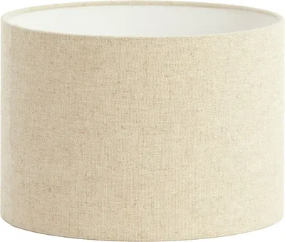 Produktbild von Light & Living - Lampenschirm Zylinder Livigno - Natürlich - Ø30x21cm - Stoffschirm für E27