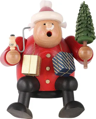 Productafbeelding van Kantenhocker Kerstman (15 cm), rookman van KWO