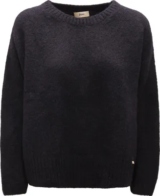 Imagen del producto de M3064 - Jersey de lana para mujer, estilo abrigo, color azul