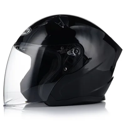 Obrázok produktu pre Jet prilba Moto prilba Scooter prilba Jet s integrovanou slnečnou clonou | ECER 22.06 M 57-58cm
