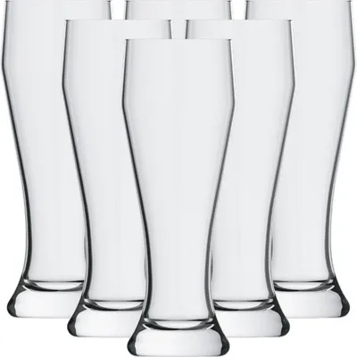 Produktbild von Rastal Ranft Weizenbierglas 0,5 l 6er Set