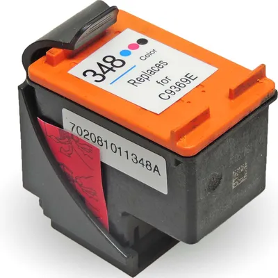 Produktbild von Wiederbefüllt HP 348, C9369EE Photo Schwarz / Light-Cyan / Light-Magenta Druckerpatrone Reichweite 135 Seiten für genau Ihren HP Drucker