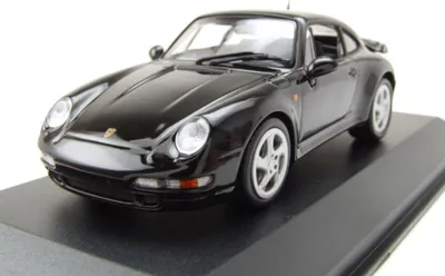 Produktbild von Maxichamps 940069204 Porsche 911 Turbo S 993 1995 schwarz 1:43