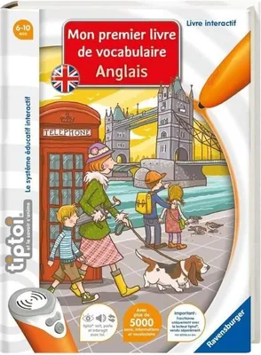 Image de Livre Interactif tiptoi, Mon Premier Livre de Vocabulaire Anglais, 6 ans, Ravensburger