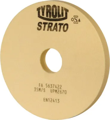 Produktbild von TYROLIT Strato Präzisions-Flachschleifscheibe DxTxH (mm), 400x40x127