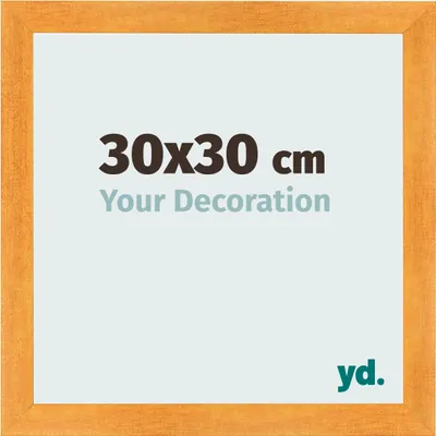 Image de Cadre photo, 30x30 cm, orange, MDF, Pisa