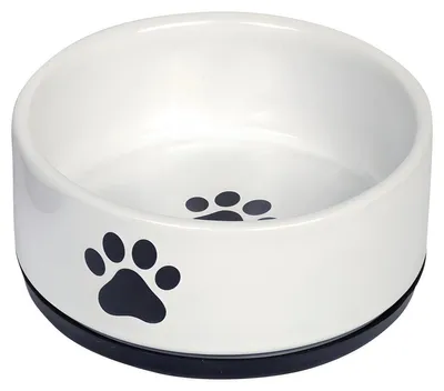 Produktbild von Nobby 73758, Hund, Keramik, Schwarz, Weiß, Haustier-Fütterungsschale, Abbildung, 1100 l
