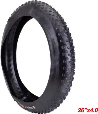 Produktbild von 26 x 4.0 Inch Fat Bike Tire Rubber Bike Folding Tires Snow Beach Bicycle Replacement Tire