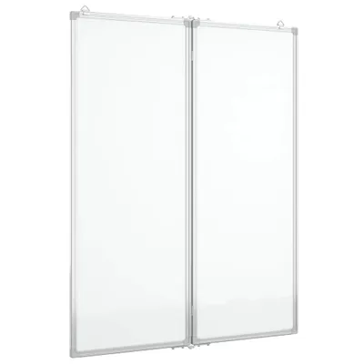 Image de Tableau blanc magnétique pliable 80x100x1,7 cm aluminium