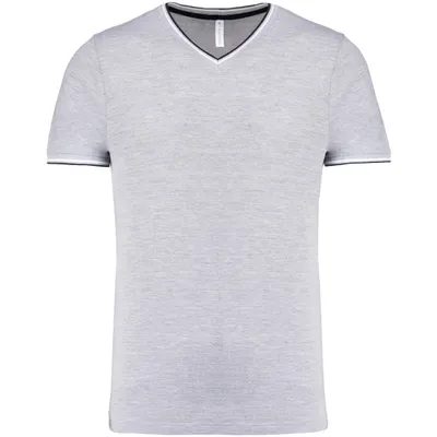 Immagine prodotto di T-shirt Kariban in jersey piqué con scollo a V per uomo