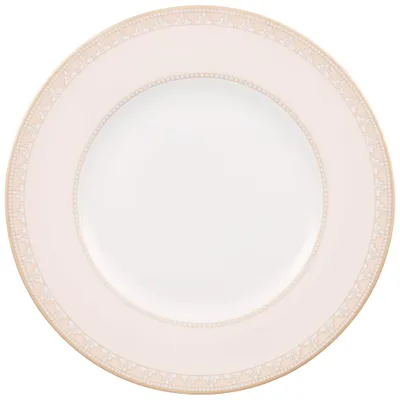 Zdjęcie produktu dla Villeroy & Boch Samarkand, Talerz do sałatek, Okrągły, Porcelana, Różowy, Biały, Samarkand, 22 cm