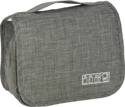 Produktbild von Faltbare Kosmetiktasche in Grau – Praktisch & Stilvoll KP36290