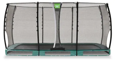 Image de EXIT Allure Classic Trampoline 244x427cm, Trampoline Enterrée, Vert