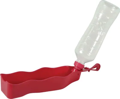Produktbild von Zolux BVK faltbare Wasserflasche rot
