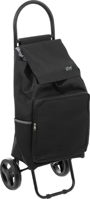 Produktbild von 5five Simply Smart Einkaufswagen auf Rädern schwarz