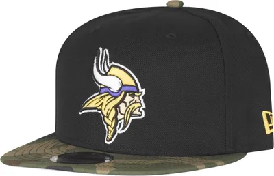 Produktbild von New Era Minnesota Vikings Snapback Cap Black Camo 9fifty 950 OSFA Basecap limited edition