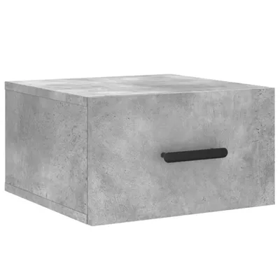 Produktbild von vidaXL Wand-Nachttisch Betongrau 35x35x20 cm