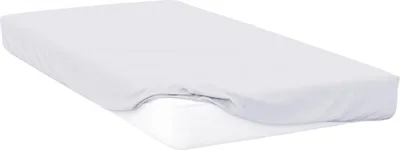 Image de Drap-housse Belledorm, Jersey-Coton BM152 (Lit d'enfant) (Blanc)