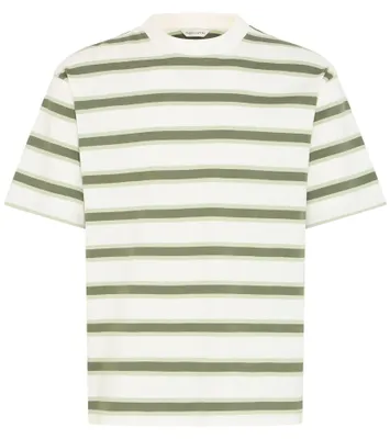 Zdjęcie produktu dla CASUAL FRIDAY Koszulka w paski z krótkim rękawem i okrągłym dekoltem, model podstawowy Rozmiar: XL