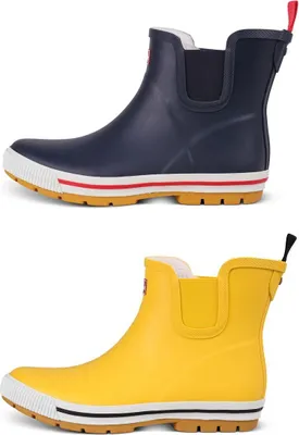 Produktbild von DERBE HAMBURG WATTPUUSCHEN PELZ Damen Gummistiefel, Größe: Schuhe:36, Farbe:Marine
