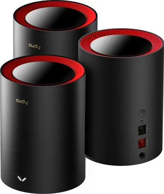 Produktbild von System Wi-Fi Mesh dla całego domu AX3000 Wi-Fi 6 Gigabit M3000 (3 szt.) Cudy