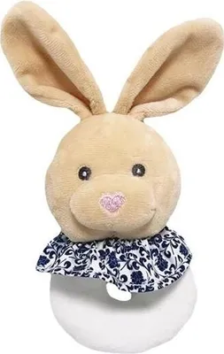 Produktbild von Baby Rassel Greifling Spielzeug für Neugeborene und Kleinkinder, 18 cm Länge