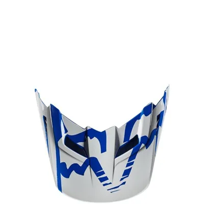 Image de Casque Fox Mx17 V1 avec visière Race [Bleu]