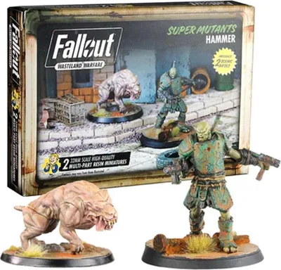 Obrázek produktu pro Fallout Super Mutants Hammer - hra s miniaturami - ENG edice