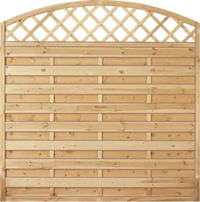 Produktbild von T&J MAXI BOGEN RANK Lamellenzaun 180 x 180/160 cm