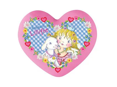 Produktbild von HILLSTEIN Radierer Herz Prinzessin Lill 0 0 0