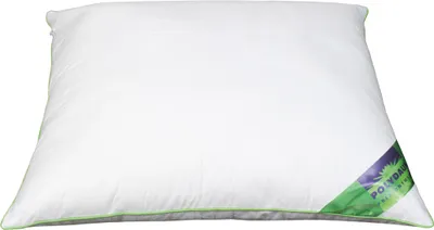 Produktbild von Kopfkissen Polydaun Bambus – Weiß – 80x80 cm