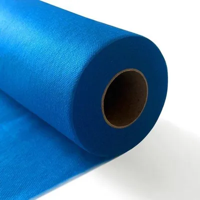 Obrázok produktu pre Modrý obrus na stôl 0,3 x 25 m, 30 g/m² na svadbu a oslavy