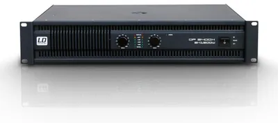 Productafbeelding van 2400 X PA eindversterker met 2 x 1200 W vermogen bij 2 Ohm