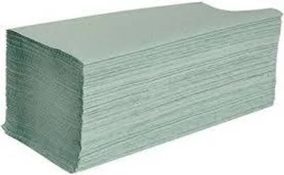 Produktbild von Papierové utierky Office Products ZZ 1-vrstvové zelené recykel (20 bal.) 4000 útržkov