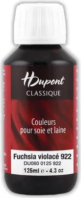 Produktbild von H Dupont 3x classique 125ml, Seidenmalfarbe, Fuchiseviolett - DU0600125922C
