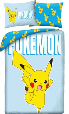 Obrázek produktu pro Sada ložního prádla Pokemon pro postel 140x200 cm