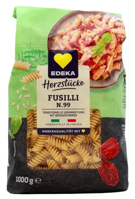 Zdjęcie produktu dla Makaron Fusilli N.99, opakowanie 8 sztuk (8 x 1 kg)