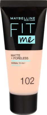 Produktbild von Maybelline Fit Me Matte&Poreless, Röhre, Flüssigkeit, Fair Ivory, normale Haut, ölige Haut, Mattierend, Matte