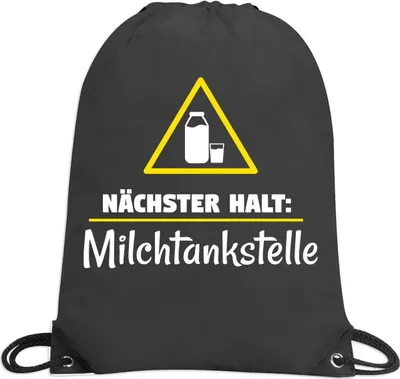 Produktbild von Rucksacktasche "Nächster Halt Milchtankstelle"