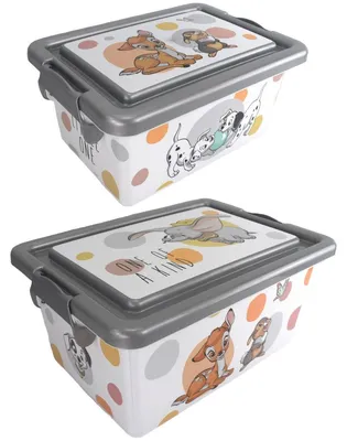 Produktbild von Spielzeugkiste Disney Kinder Zeichentrick Stapelbox Aufbewahrungsbox
