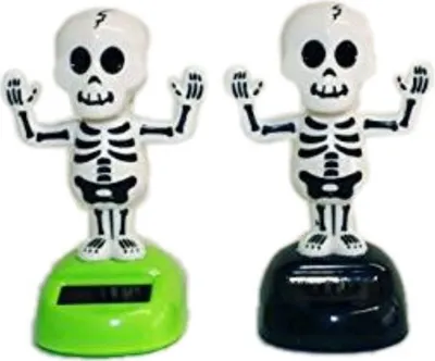 Produktbild von HAAC Solar Wackelskelette Skelette Größe 11 cm Halloween