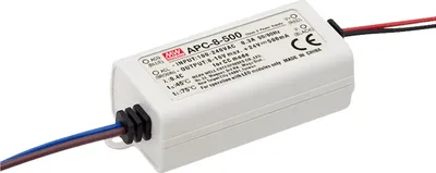 Produktbild von MEANWELL APC-8-250 - LED Schaltnetzteil ohne PFC - 8W 16-32V/250mA CC